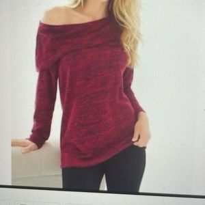 off the shoulder shirt